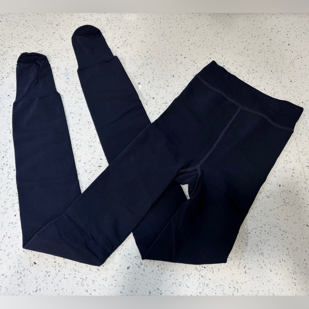 NWOT Fleece Lined Tights size small